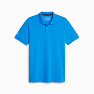 Porsche Design Men's Regular Fit Polo T-shirt, Ultra Blue, extralarge-IND