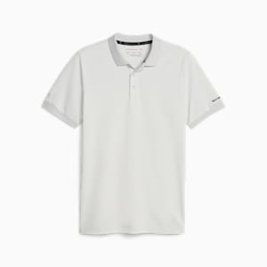 Porsche Design Men's Regular Fit Polo T-shirt, Ash Gray, extralarge-IND