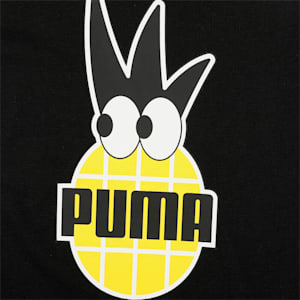 FRUITMATES Kids' Regular Fit T-Shirt, Puma Black, extralarge-IND