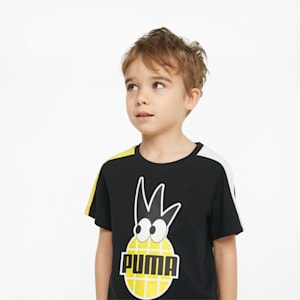 FRUITMATES Kids' Regular Fit T-Shirt, Puma Black, extralarge-IND