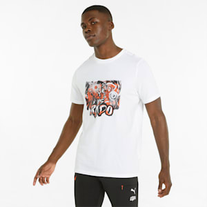 メンズ eスポーツ RKDO グラフィック 半袖 Tシャツ, Puma White, extralarge-JPN