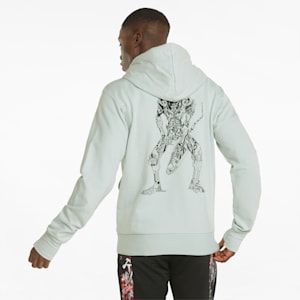 RKDO Graphic Men's Esports Hoodie, Ice Flow