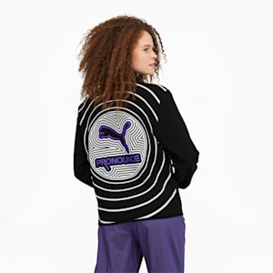 PUMA x PRONOUNCE Half-Zip Women's Sweatshirt, Puma Black