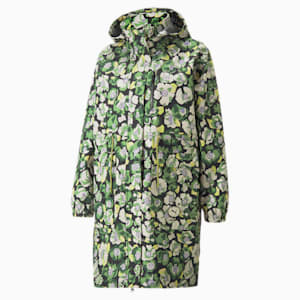 PUMA x LIBERTY Women's Rain Jacket, Puma Black-Flower AOP