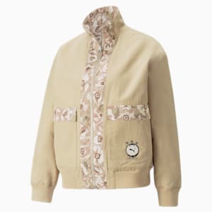 ウィメンズ PUMA x LIBERTY コーチジャケット, Sesame