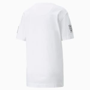 Camiseta con insignia PUMA x LIBERTY para mujer, Puma White