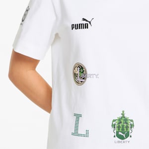 T-shirt à écusson PUMA x LIBERTY, femme, Blanc Puma