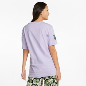 ウィメンズ PUMA x LIBERTY バッジ 半袖 Tシャツ, Pastel Lilac