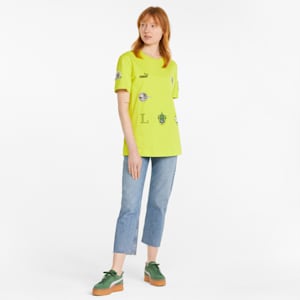 Camiseta con insignia PUMA x LIBERTY para mujer, Sulphur Spring