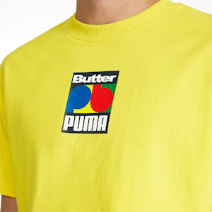 メンズ PUMA x BUTTER GOODS グラフィック 半袖 Tシャツ, Maize
