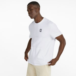 メンズ バスケットボール ピボット カットオフ プルオーバー, Puma White