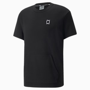 メンズ バスケットボール ピボット カットオフ プルオーバー, Puma Black