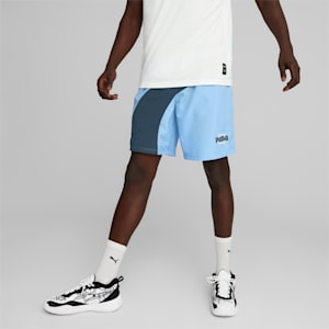 Clyde Men's Basketball Shorts, Day Dream-Dark Night