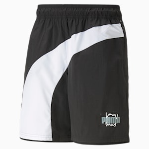 Clyde Men's Basketball Shorts, PUMA Black-PUMA White