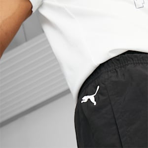 Shorts de basquetbol para hombre Clyde, PUMA Black-PUMA White, extralarge