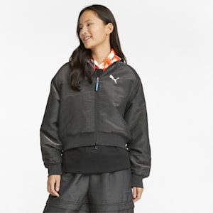 'Bout A Bucket Women's Basketball Jacket, Puma Black-Pristine