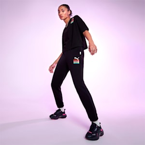 Brand Love Women's Sweatpants, Puma Black