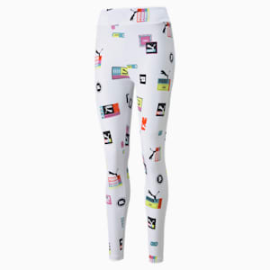 Brand Love Women's Leggings, Puma White