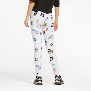 Brand Love Women's Leggings, Puma White