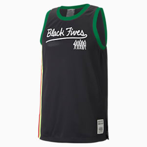 PUMA x THE BLACK FIVES Ballroom Men's Basketball Jersey, Puma Black