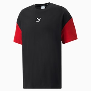 Classics Block Boxy Men's T-shirt, Puma Black, extralarge-IND