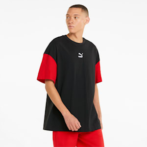 Classics Block Boxy Men's T-shirt, Puma Black