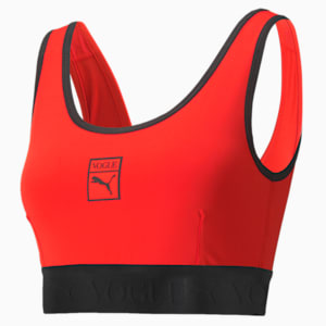 ウィメンズ PUMA x VOGUE ブラトップ ノーサポート, Fiery Red