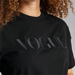 Camiseta estampada PUMA x VOGUE para mujer, Puma Black