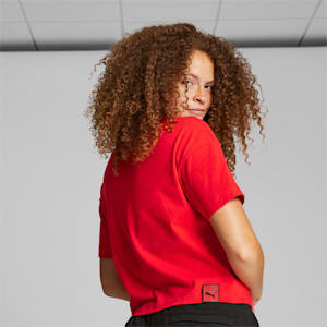 T-shirt graphique PUMA x VOGUE, femme, Rouge flamboyant