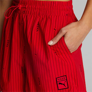 PUMA x VOGUE Women's Woven Shorts, Fiery Red