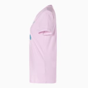 ウィメンズ CRYSTAL G. グラフィック 半袖 Tシャツ, Lavender Fog