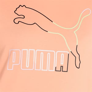 MIS Graphic Women's  T-Shirt, Peach Pink