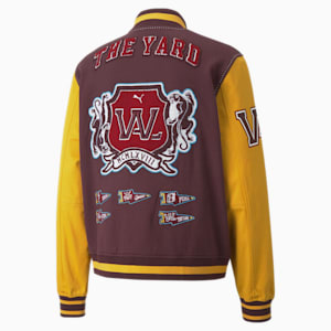 We Are Legends Men's Letterman Jacket, Fudge