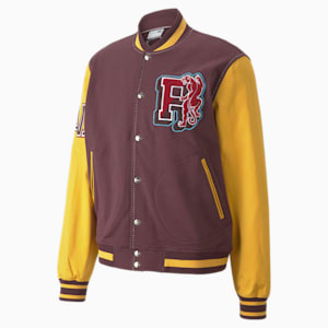 We Are Legends Men's Letterman Jacket, Fudge