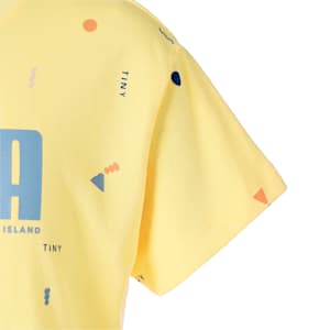 キッズ PUMA x TINYCOTTONS AOP 半袖 Tシャツ 104-152cm, Aspen Gold