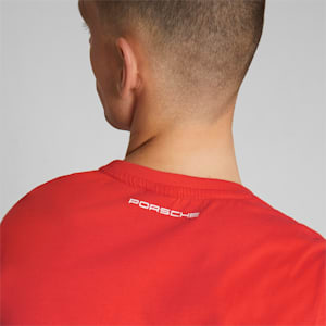 Porsche Legacy Statement Men's Regular Fit T-shirt, Nrgy Red, extralarge-IND