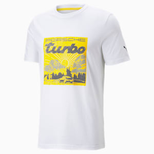 メンズ ポルシェレガシー グラフィック Tシャツ 2, Puma White