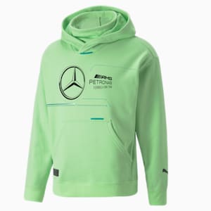 Sudadera con capucha Mercedes-AMG Petronas Motorsport Statement para hombre, Paradise Green