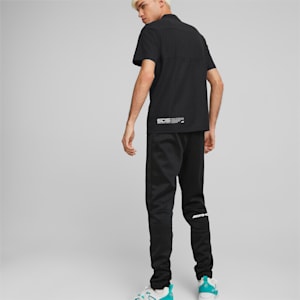 Mercedes AMG Petronas F1 MT7 Track Men's Regular Fit Pants, Puma Black, extralarge-IND