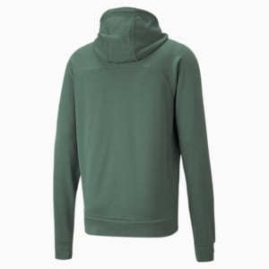 Mercedes AMG Petronas F1 Men's Regular Fit Hooded Sweat Jacket, Deep Forest, extralarge-IND