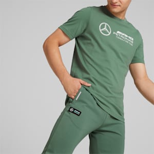 Mercedes AMG Petronas F1 Slim Fit Men's Pants, Deep Forest