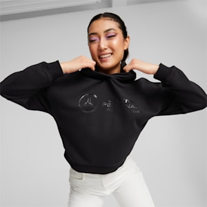 Mercedes-AMG Petronas Motorsport Essentials Hoodie Women, Puma Black