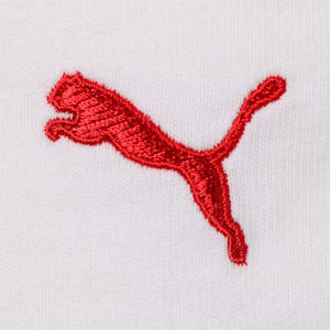 PUMA x TMC Hussle Men's Tee, Puma White-High Risk Red