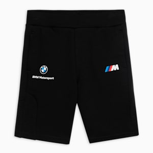 BMW M Motorsport Youth Sweat Shorts, Puma Black, extralarge-IND