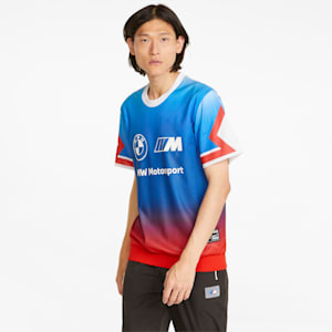 BMW M Motorsport Men's Shooting Tee, Puma White, extralarge