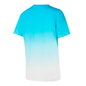 Melo Fade Short Sleeve Men's Basketball Tee, Blue Atoll, extralarge