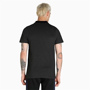 One8 Men's Jaquard Slim Fit Polo, Puma Black, extralarge-IND