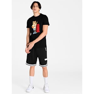 Dylan Short Sleeves Men's Slim Fit T-Shirt, Puma Black