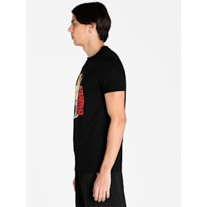 Dylan Short Sleeves Men's Slim Fit T-Shirt, Puma Black