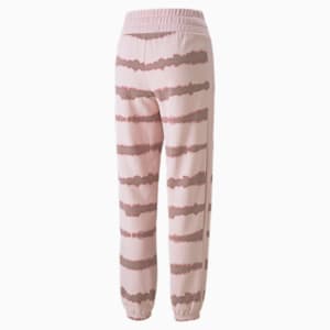 ウィメンズ CLASSICS タイダイ スウェットパンツ, Chalk Pink-Quail